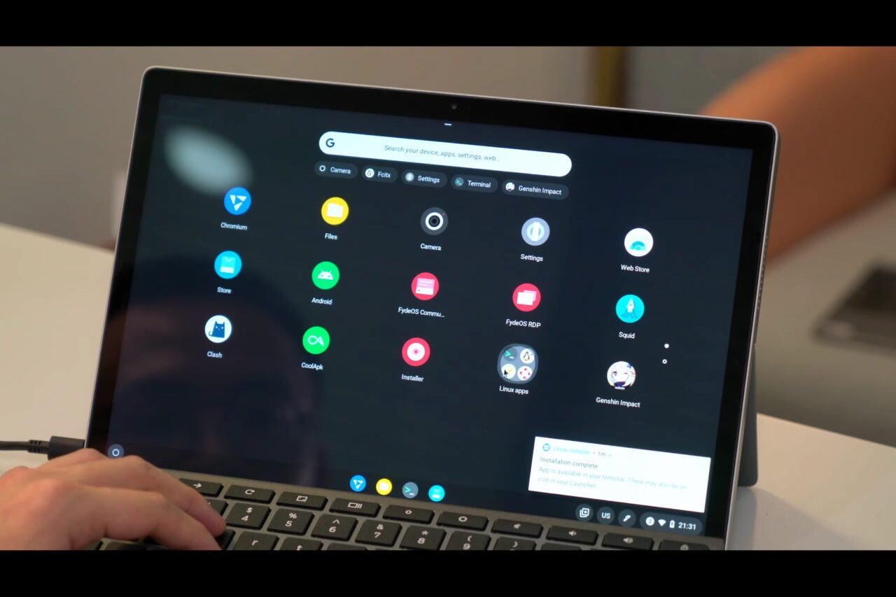 FydeOS looks like ChromeOS or ChromeOS Flex