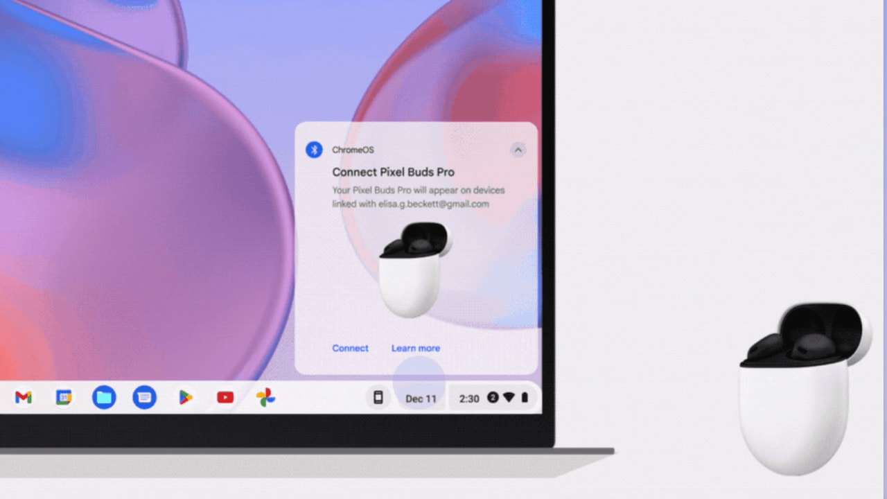 ChromeOS 112 release gets Google Fast Pair