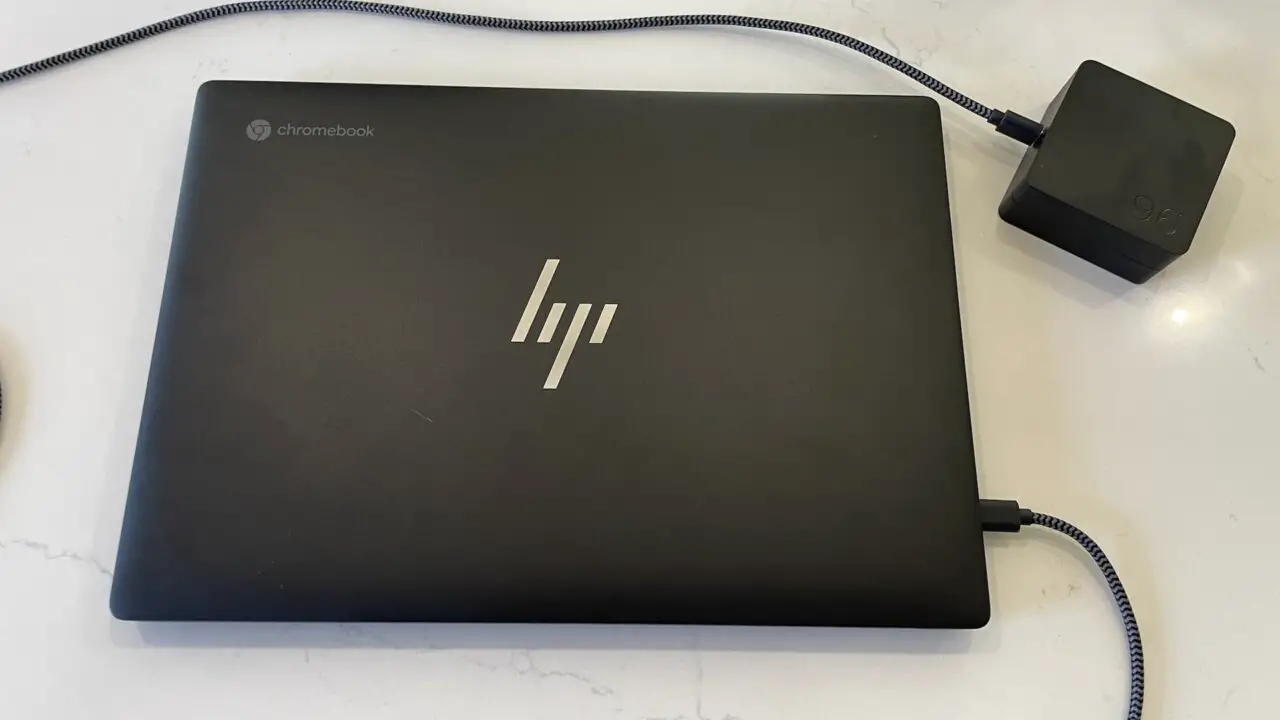 A 96W charger with braided USB Type-C cable