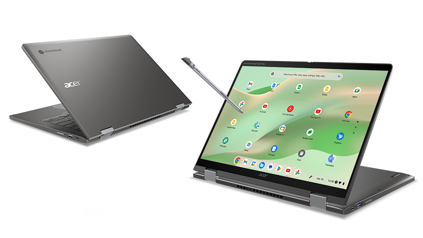 2023 Acer Chromebook Spin 714 left side