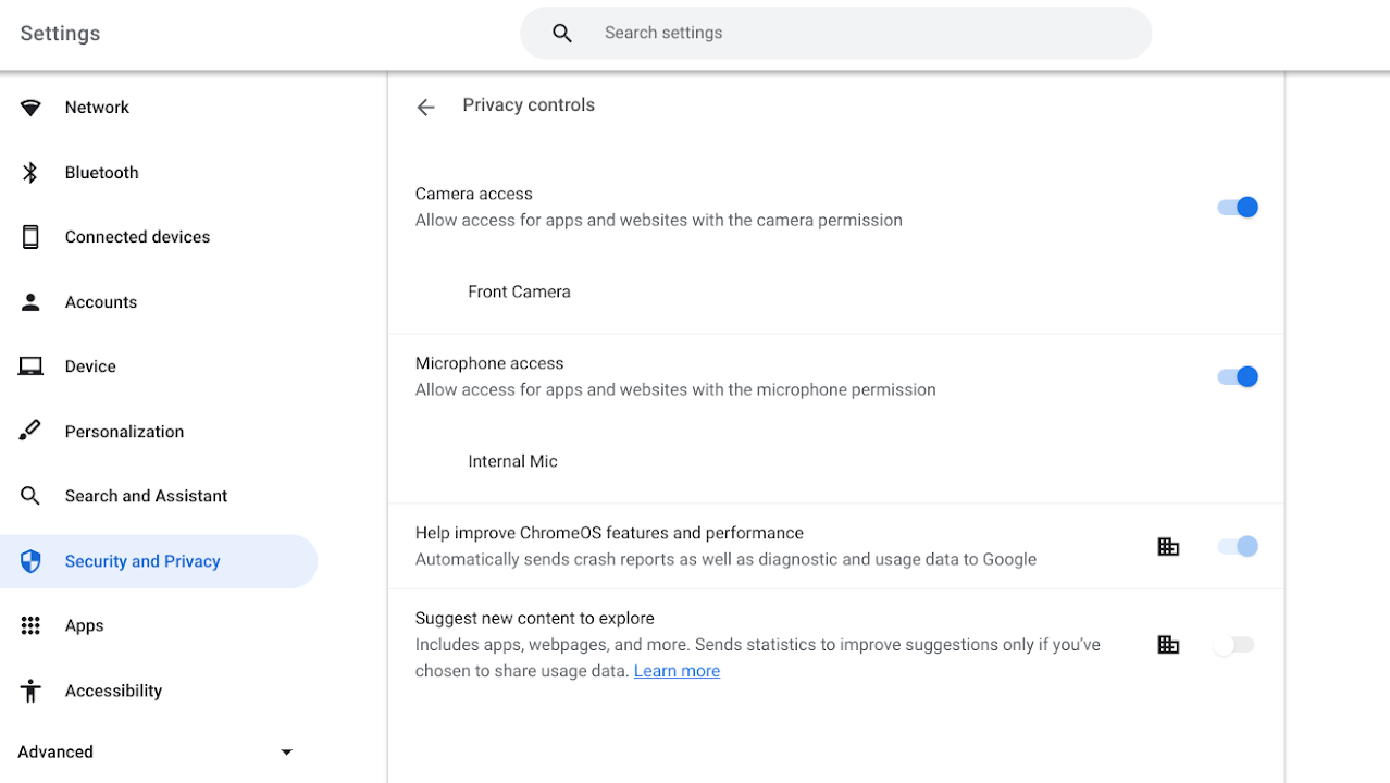 New ChromeOS privacy controls coming to Chromebooks