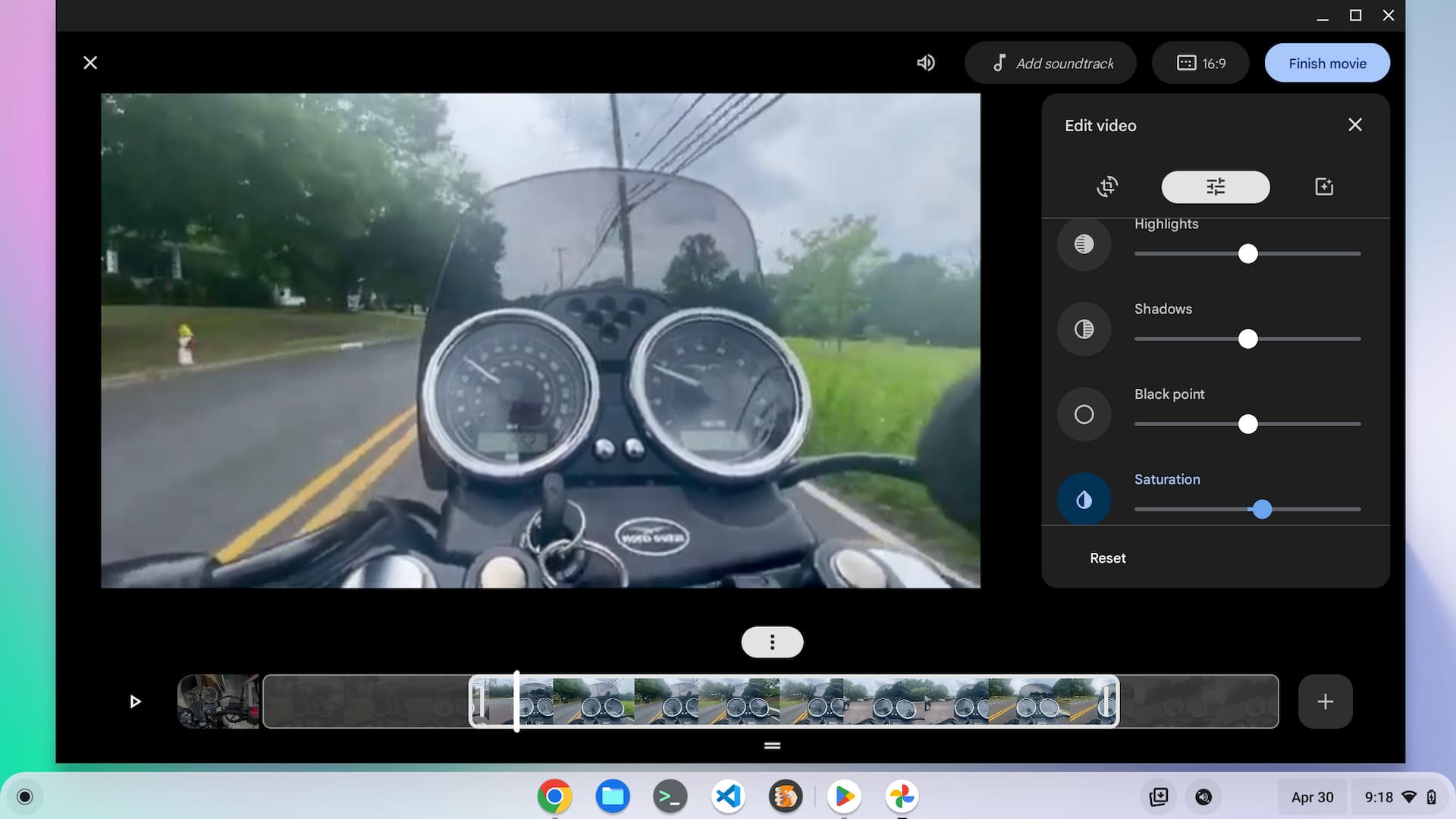How to use the Google Photos video editor on a Chromebook