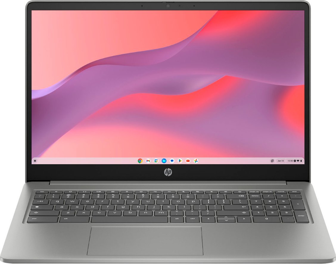New HP Chromebook 15a front