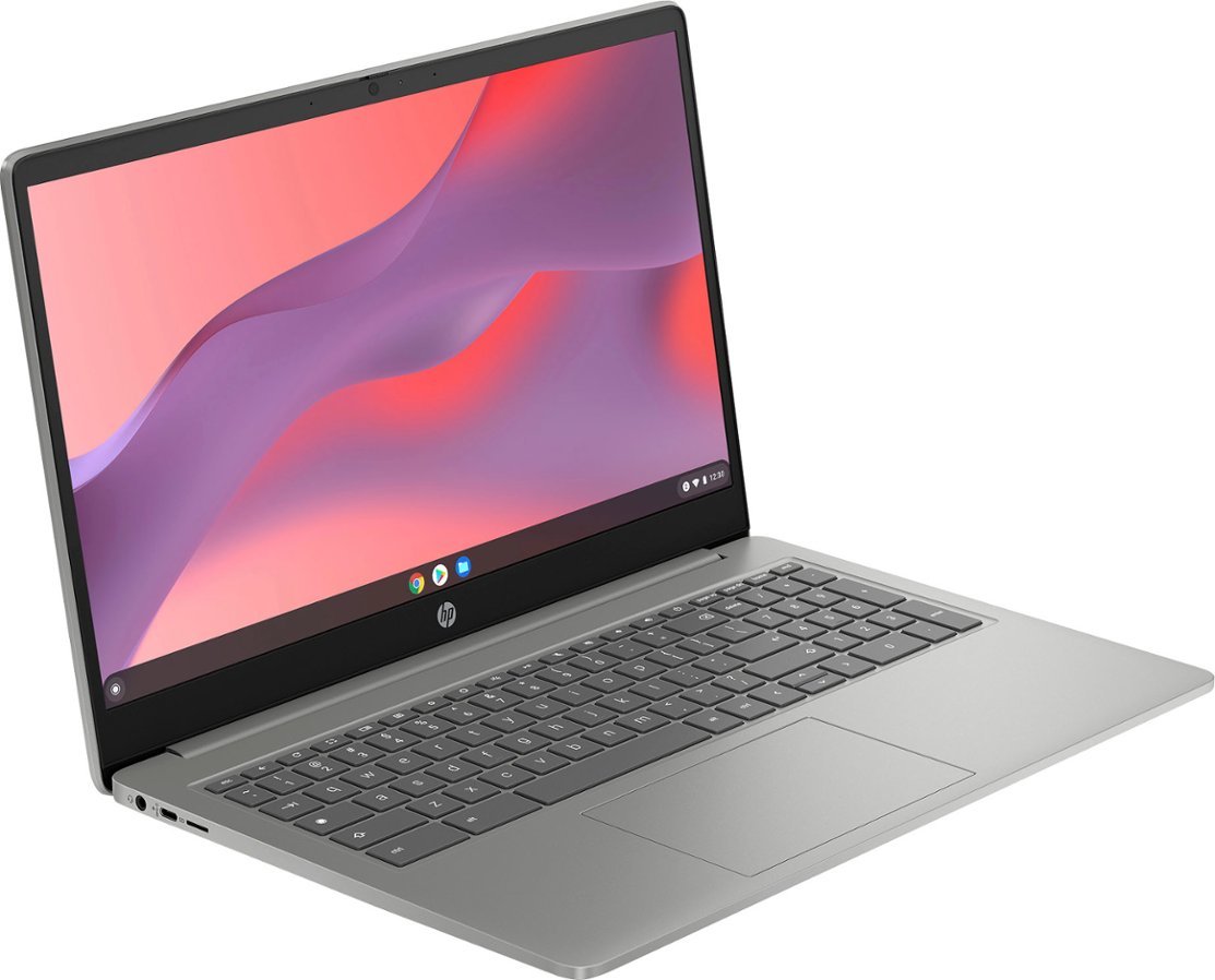 New HP Chromebook 15a left side