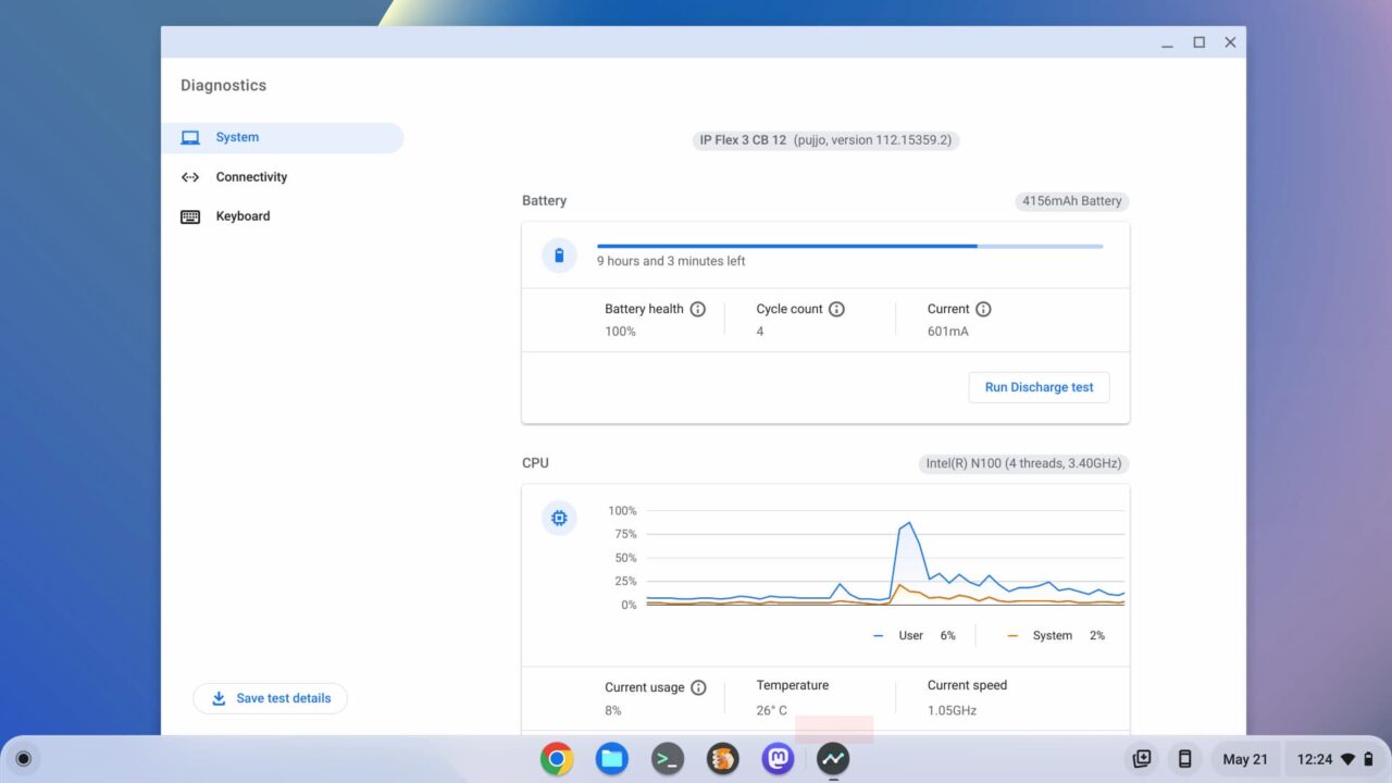 Lenovo Flex 3 Chromebook battery life and CPU speed