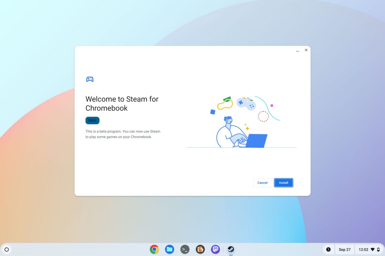 Welcome to Steam for Chromebook