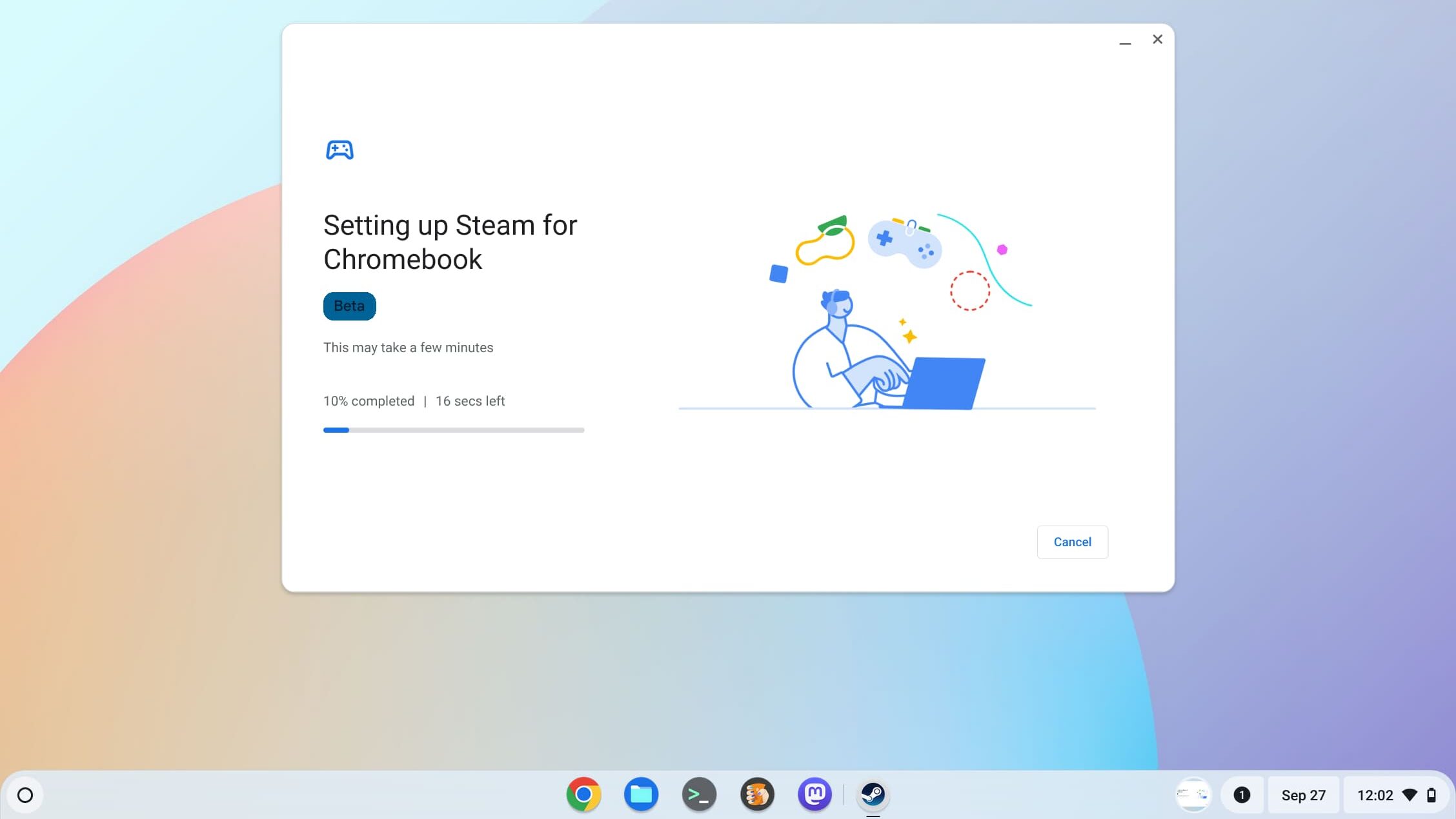 Steam On Chromebook Comes To The ChromeOS 117 Stable Channel Screenshot 2023 09 27 120255 PM 