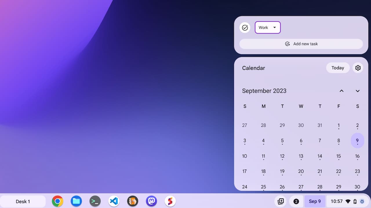 Google Tasks is still an experimental feature in ChromeOS 117