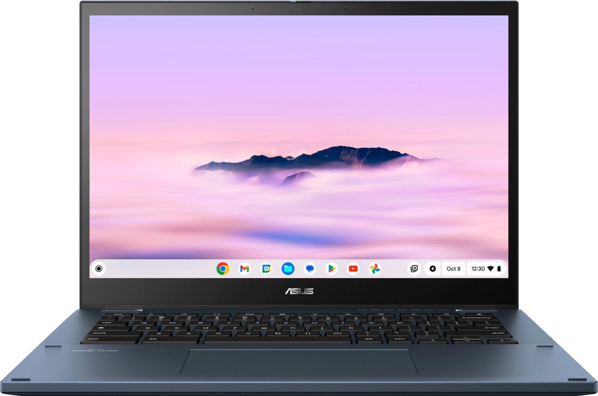 Asus Chromebook Plus CM34 Flip front view