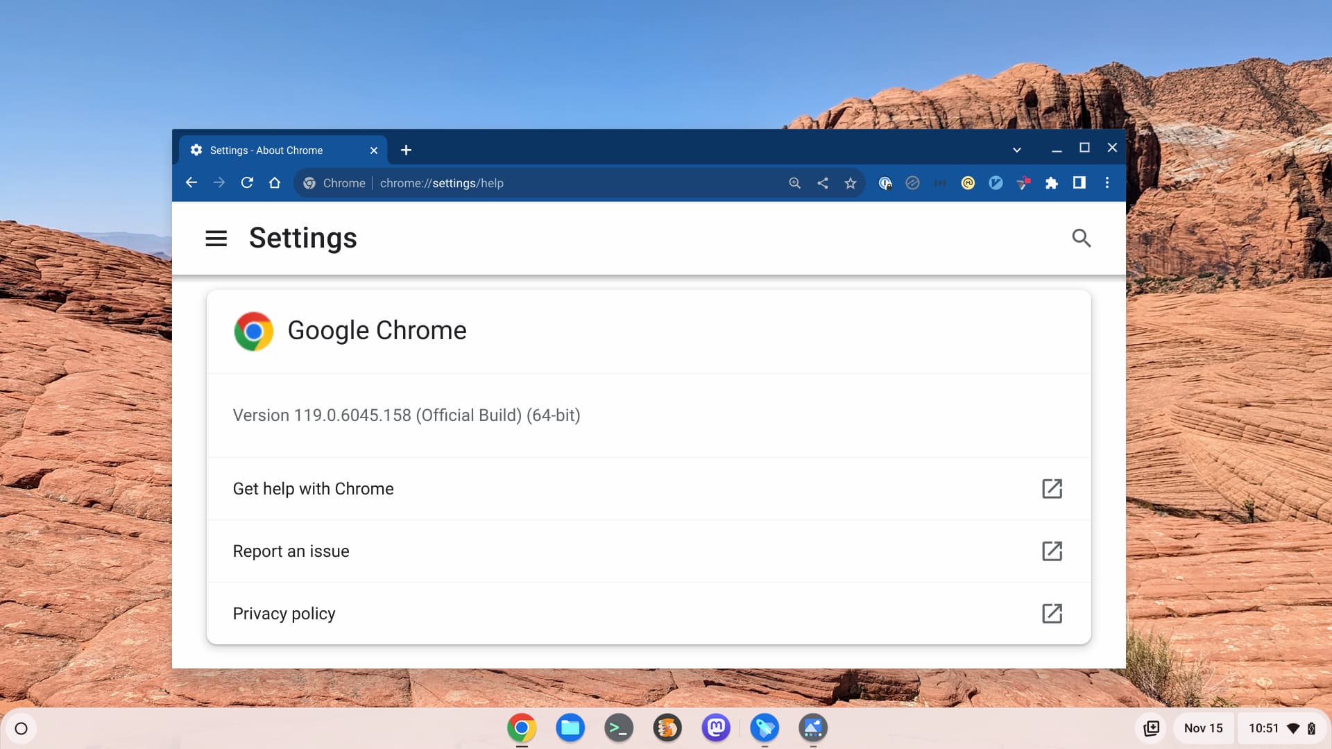 ChromeOS 119 release adds several new Chromebook features