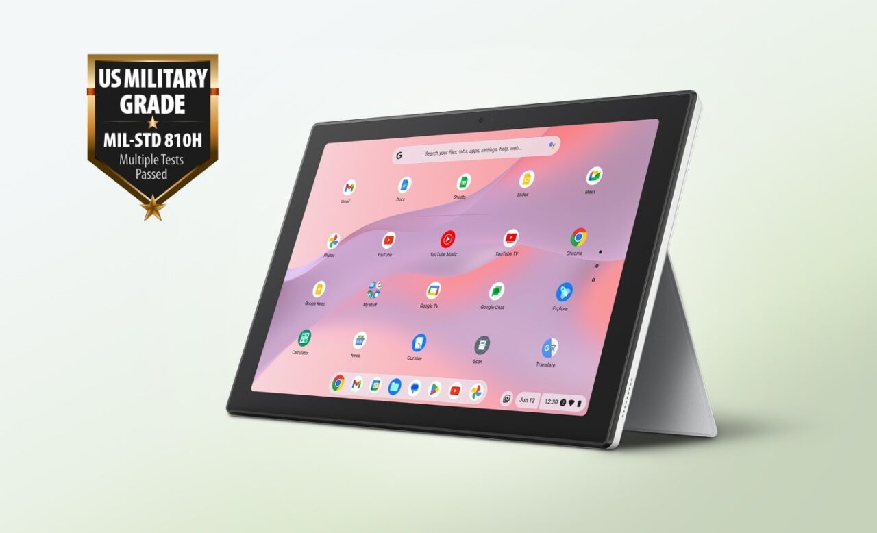 Asus Chromebook CM30 tablet meets the MIL-STD 810H specficiation