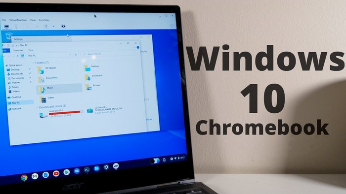 Install Windows 10 on a Chromebook