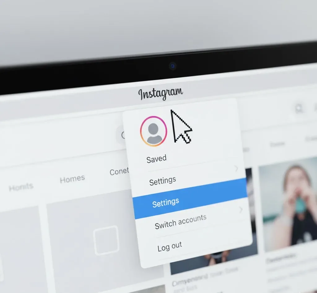 Access Settings Menu