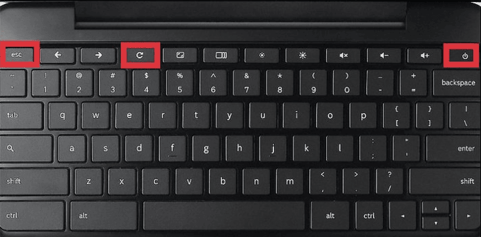 Restarting a Chromebook Without the Power Button