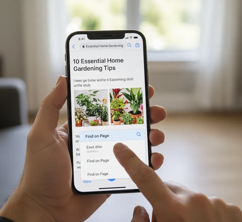 Searching Text in iOS 14 and iOS 13