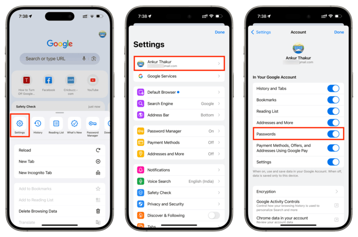Set Up Google Password Manager for Autofill on iPhone