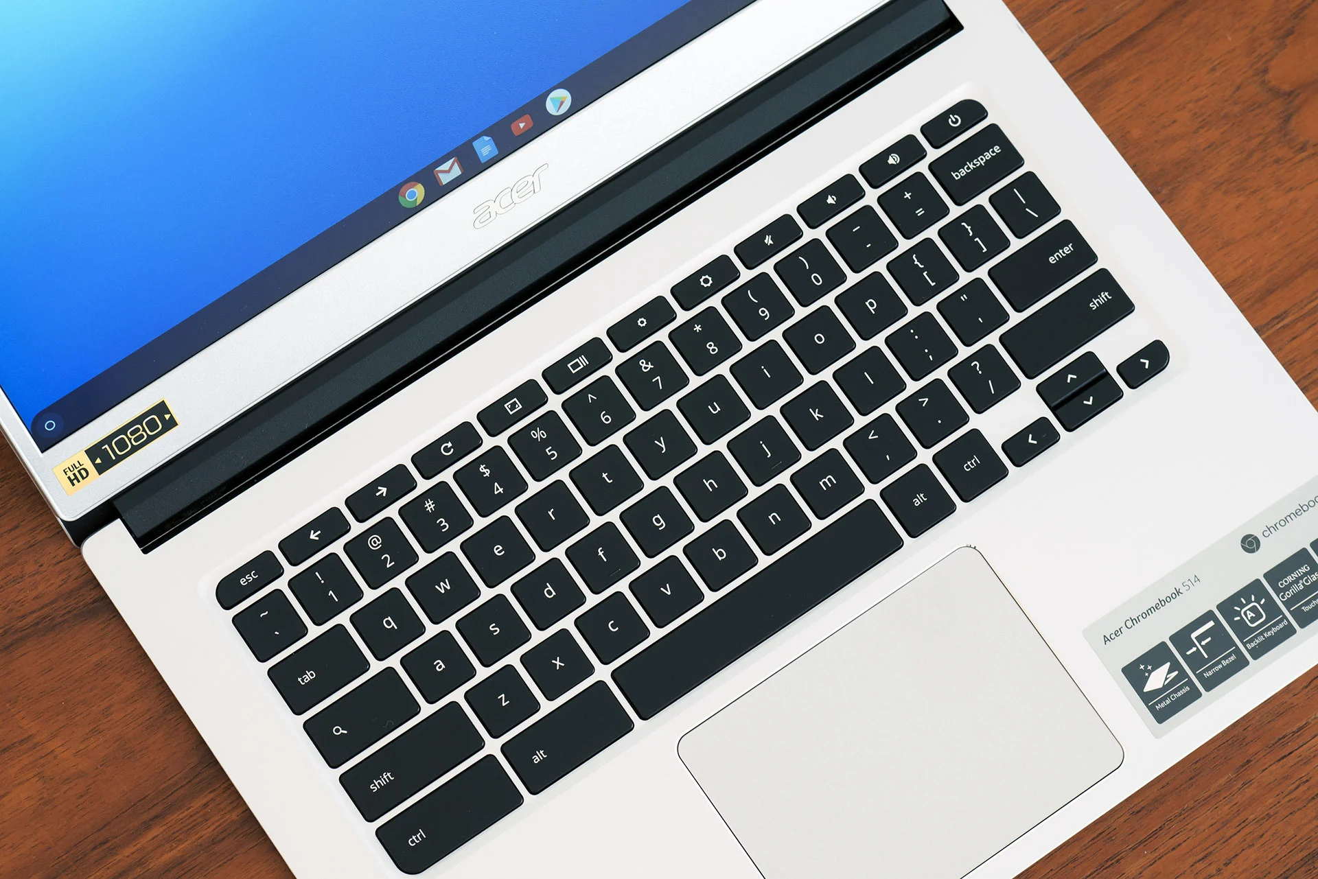 Acer Chromebook Spin 514_CP514-1H keyboard backlit