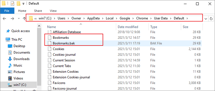 go to bookmark directory