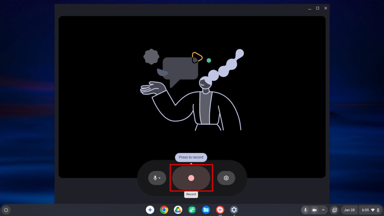 Audio Recording on a Chromebook
