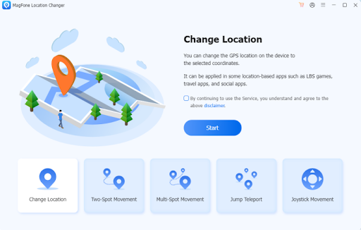 How to Use MagFone to Change Location
