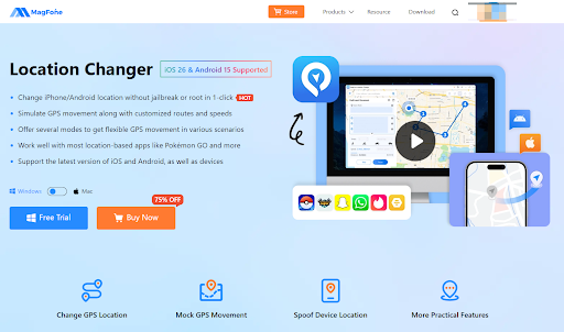 Use a Location Changer Tool