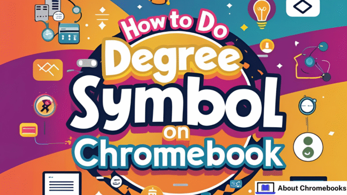 How to Make Degree Symbol on Chromebook?