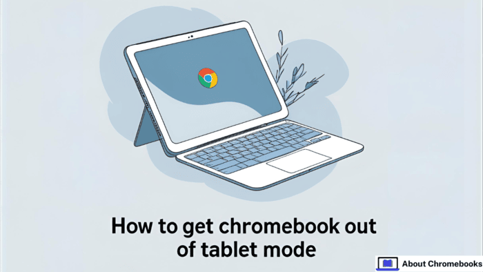 How to Get Chromebook Out of Tablet Mode?