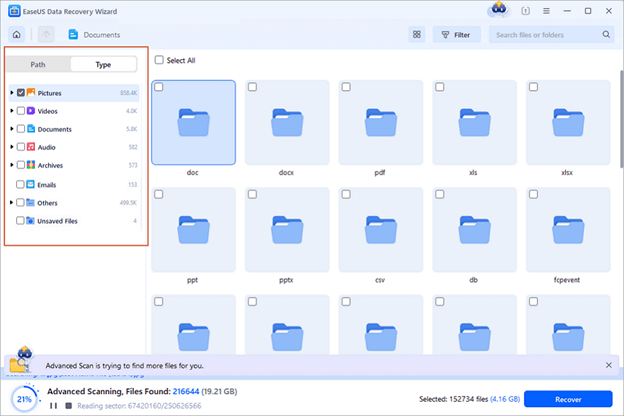 preview files