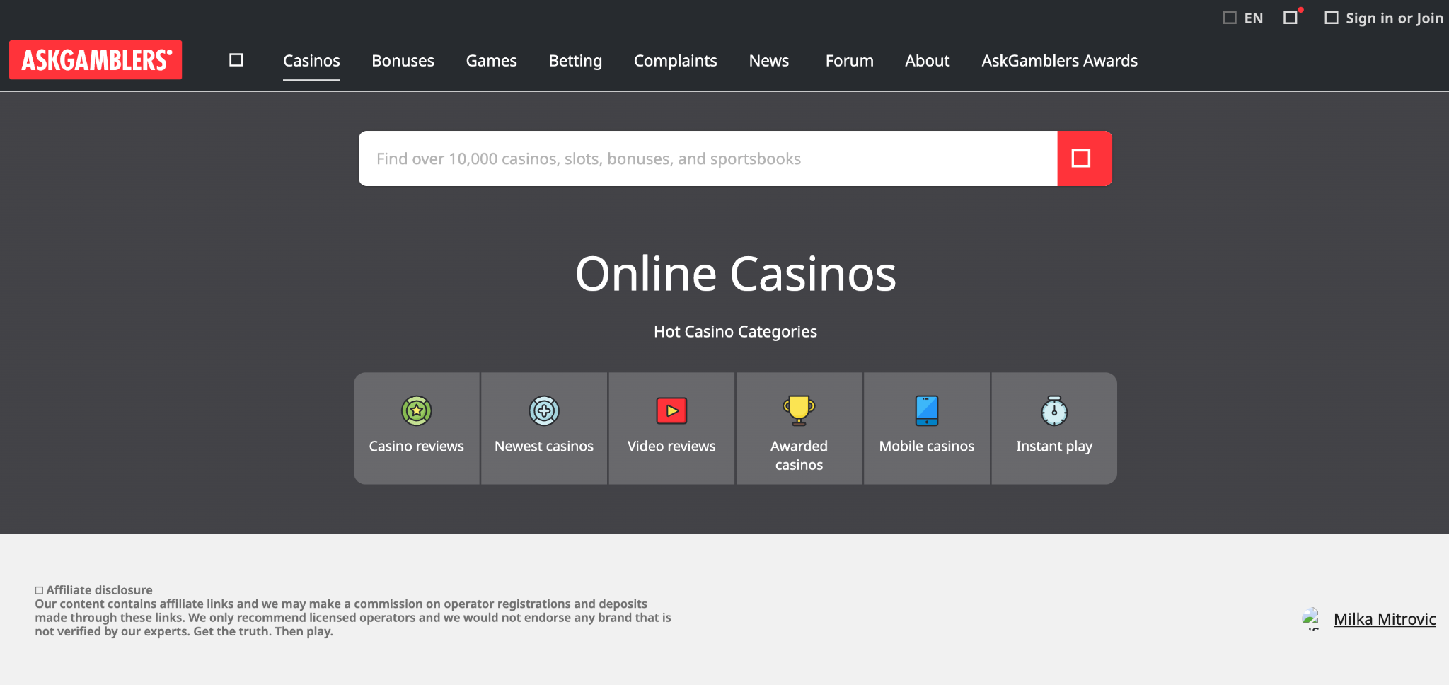 AskGamblers