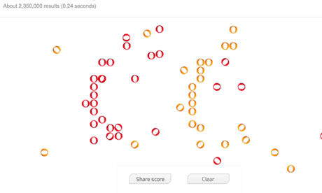 Google Zerg Rush Easter Egg