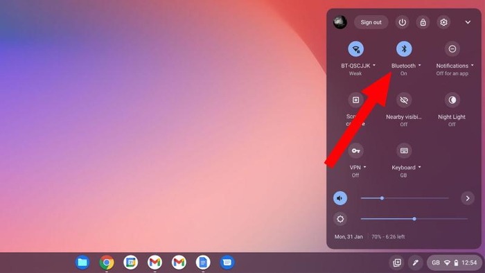 Linking Devices After Enabling Bluetooth