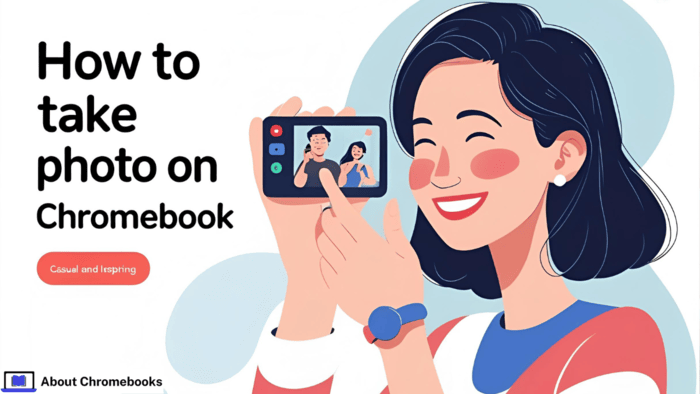 how to take photo on chromebook