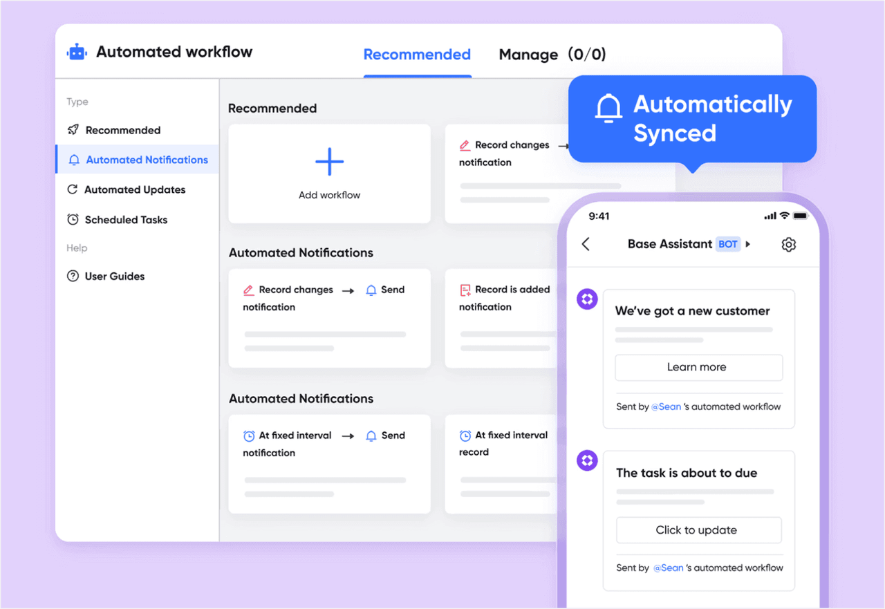 Lark automated workflow