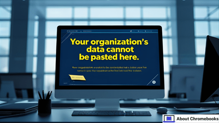 How To Fix Your Organization’s Data Cannot Be Pasted Here Error 