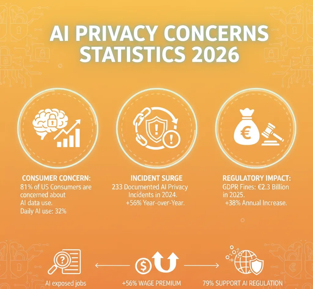 AI Privacy Concerns Statistics 2026
