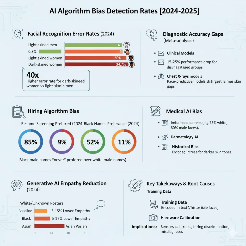 AI Algorithm Bias Detection Rates By Demographics 2025-2026