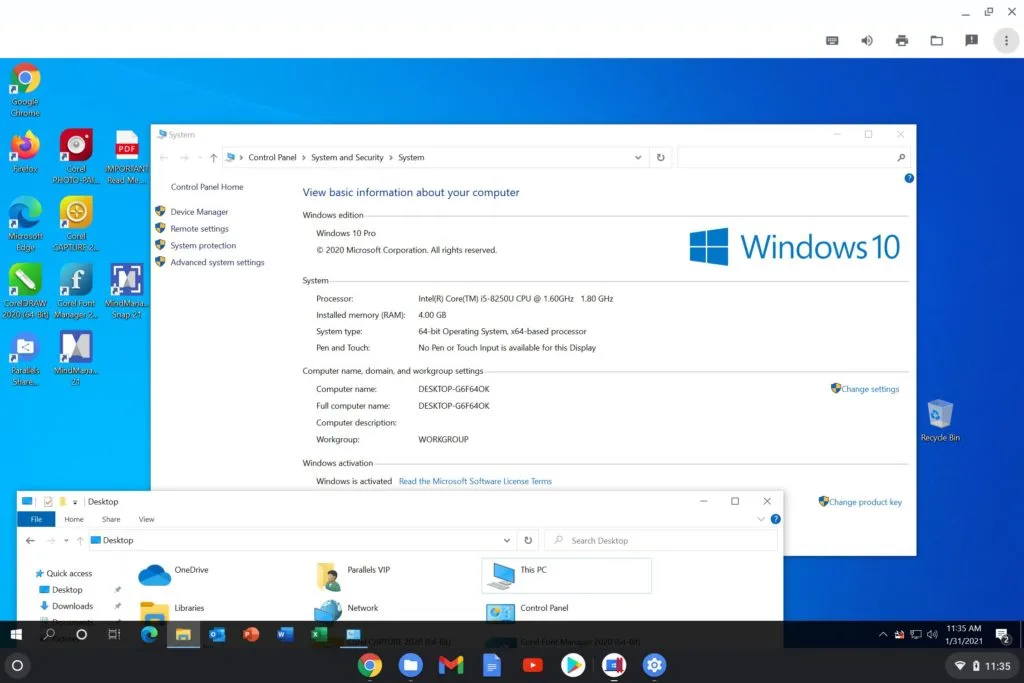 CAN CHROMEBOOKS RUN WINDOWS