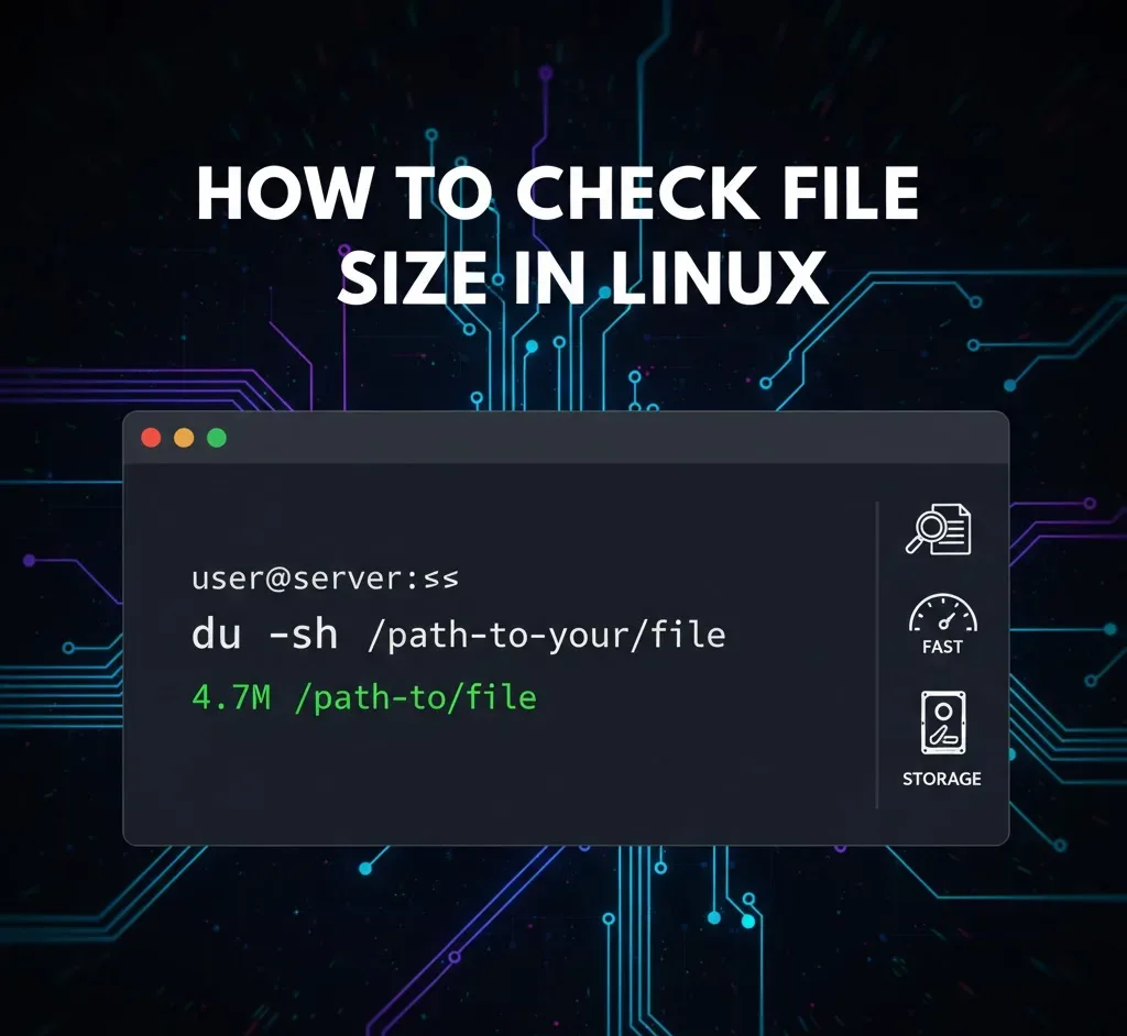 How To Check File Size in Linux