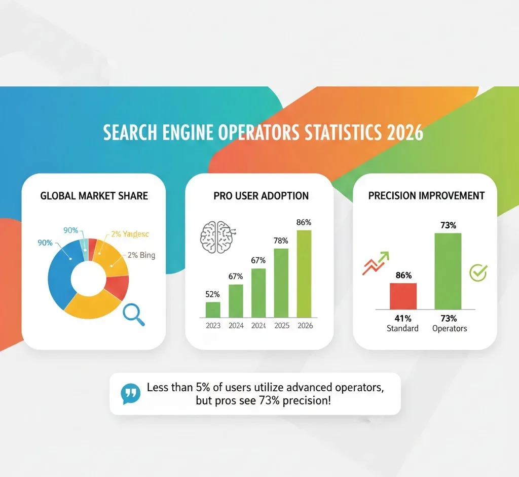 Search engine operators Statistics 2026