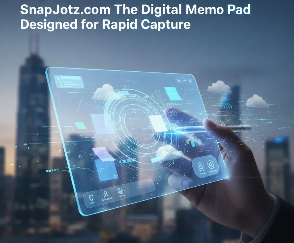SnapJotz.com The Digital Memo Pad Designed for Rapid Capture
