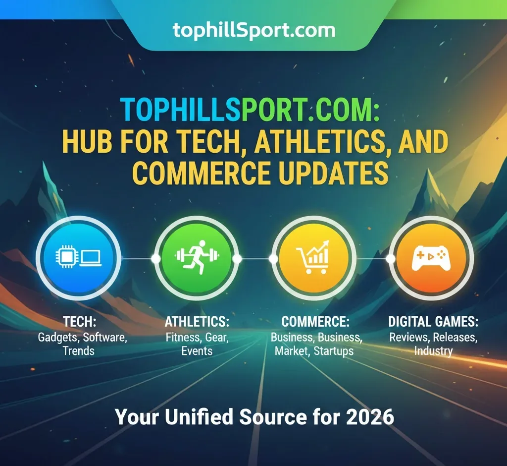TopHillSport.com: Hub for Tech, Athletics, and Commerce Updates