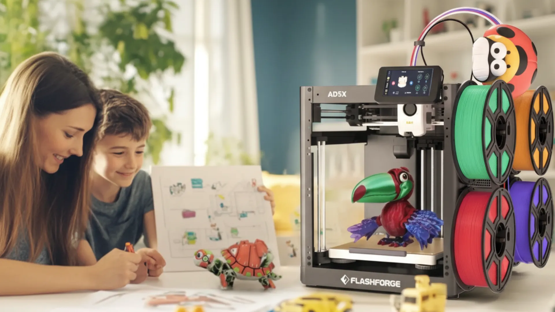 At what age is a 3D printer suitable for?