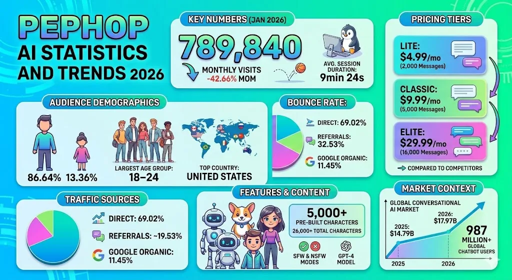 Pephop AI Statistics And Trends 2026