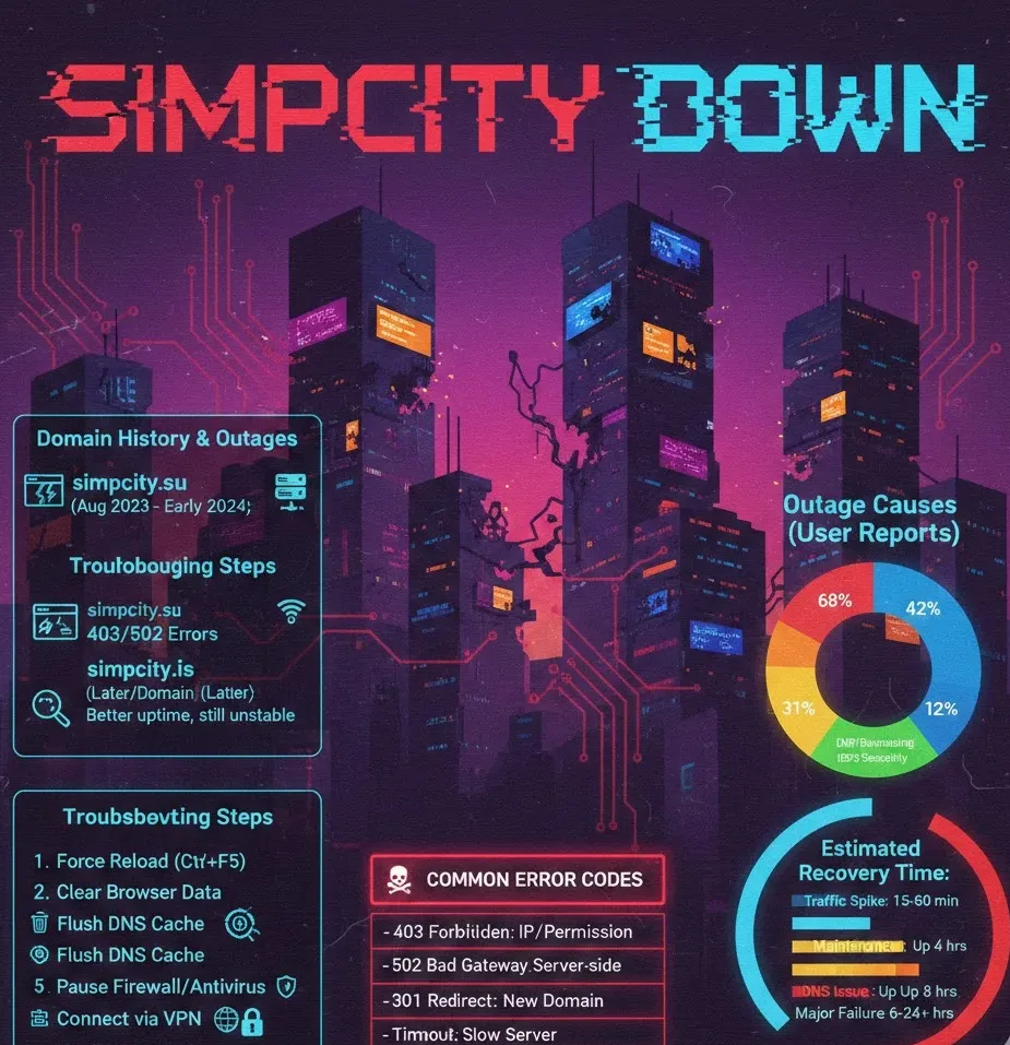 Is Simpcity Down?