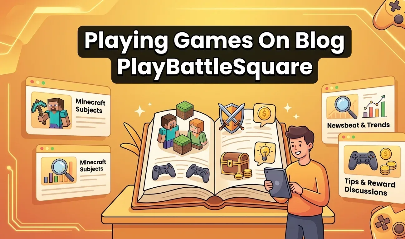 Playing Games On Blog PlayBattleSquare