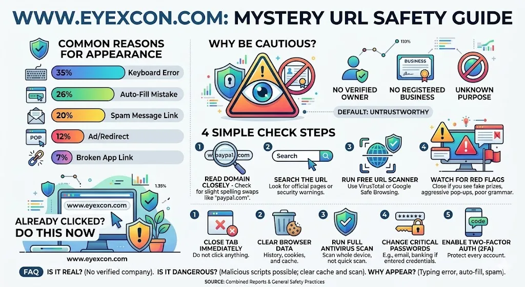 www.eyexcon.com: Is This Mystery URL Safe