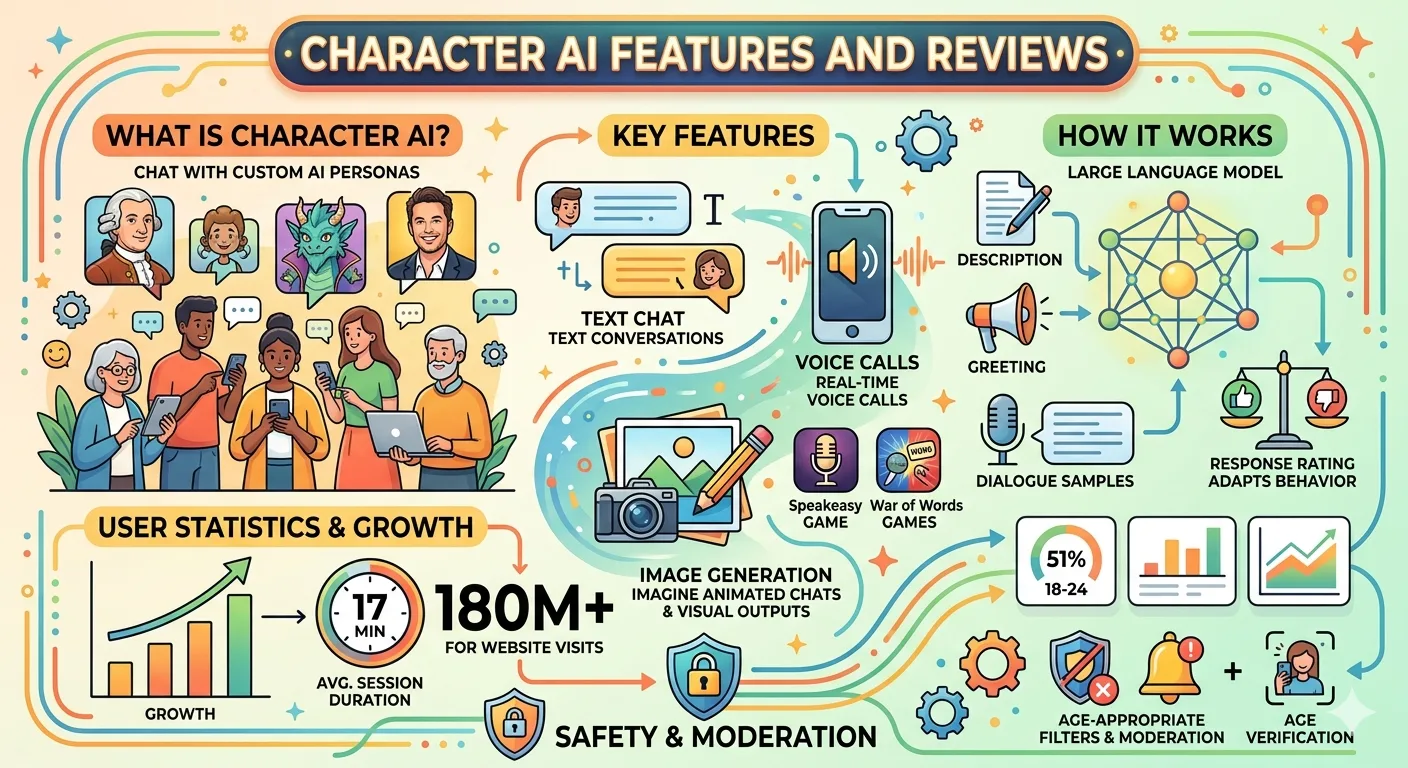 Character AI Features And Reviews