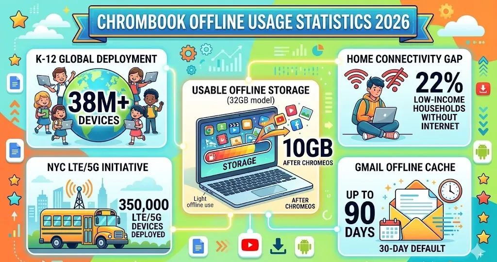 Chromebook Offline Usage Statistics 2026
