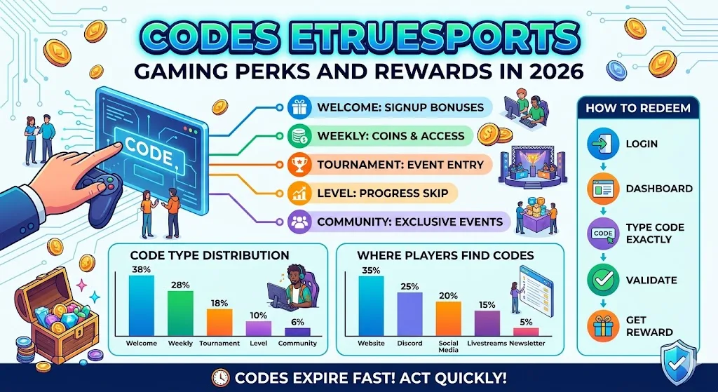 Codes Etruesports Gaming Perks and Rewards In 2026