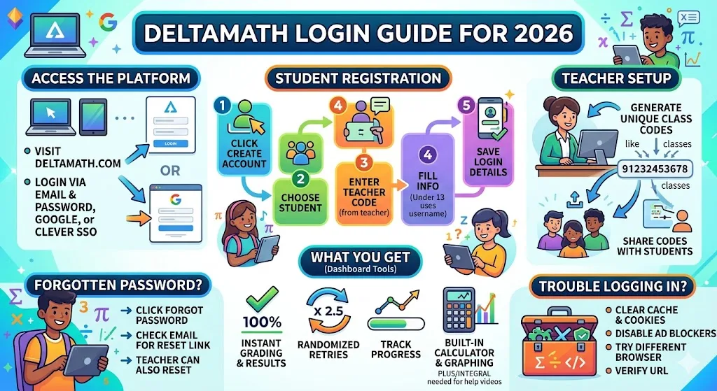 Deltamath Login Guide For 2026